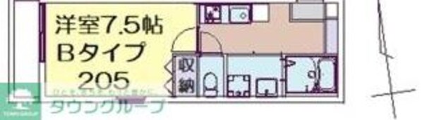 ベイシティの物件間取画像